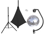 EUROLITE Set bola de espejos de 50cm con stand y cover para trípode negro