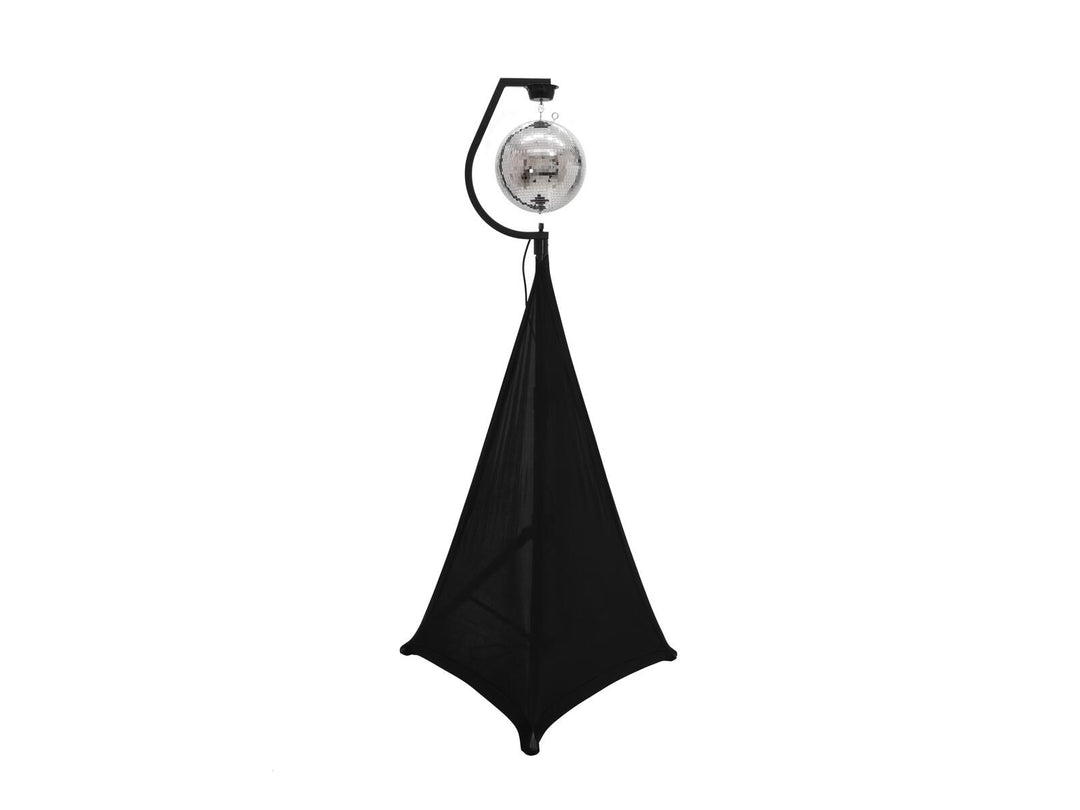 EUROLITE Set bola de espejos de 50cm con stand y cover para trípode negro