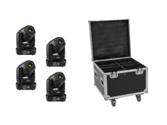 EUROLITE Set 4x LED TMH-S90 + Maleta