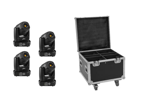 EUROLITE Set 4x LED TMH-S90 + Maleta