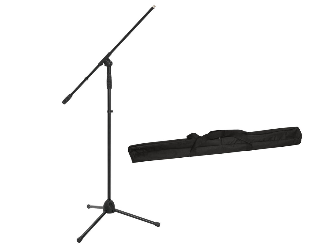 OMNITRONIC Set de trípode de micrófono MS-2A con jirafa bk + bolsa