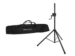 OMNITRONIC Set de soporte de altavoz STS-1 + bolsa de transporte