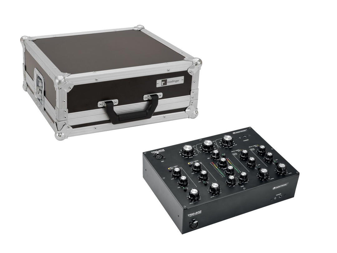 OMNITRONIC Conjunto TRM-402 + Estuche
