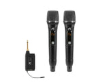 OMNITRONIC Set FAS TWO + 2x Dyn. Wireless Microphone 660-690MHz