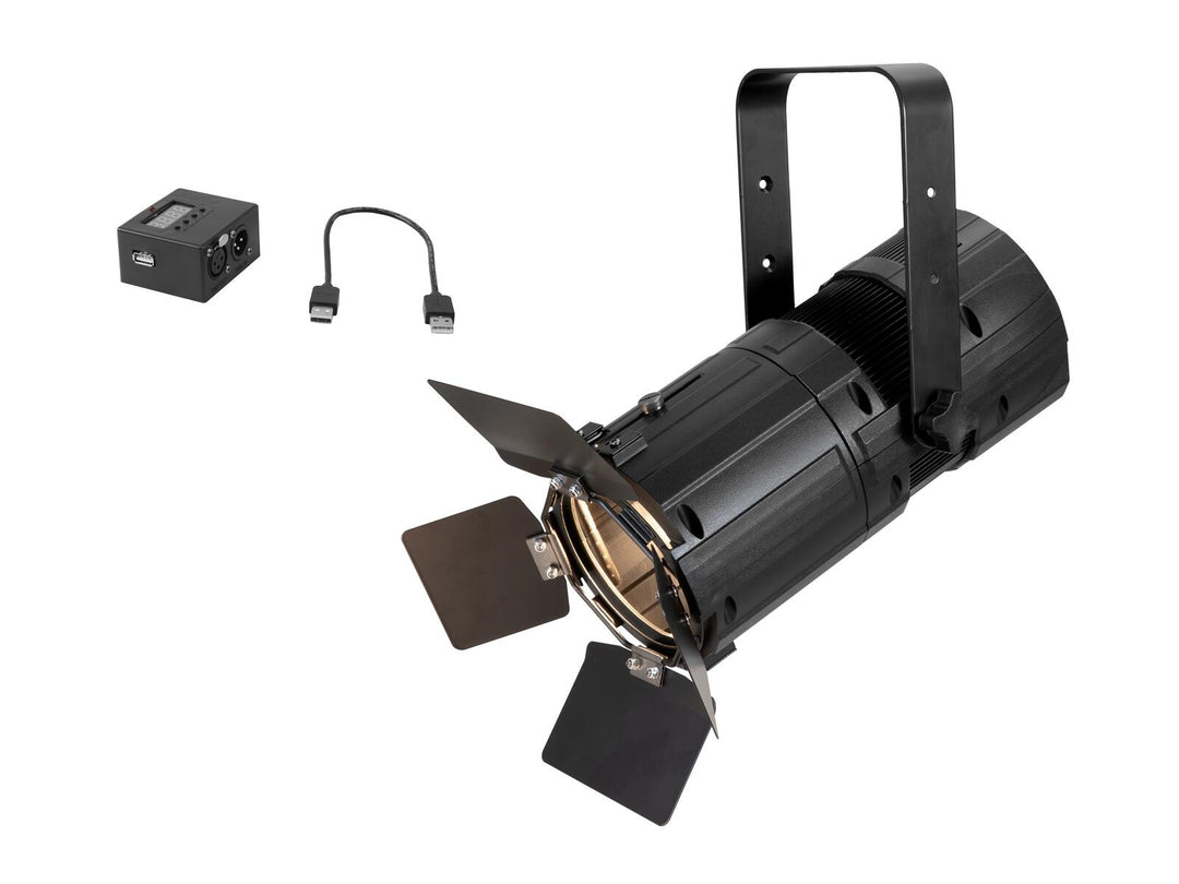 EUROLITE Set LED PFR-50 WW Foco Fresnel + Interfaz DMX