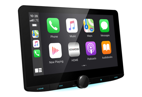 Kenwood DMX9720XDS Reproductor multimedia con Apple CarPlay inalámbrico (10.1")