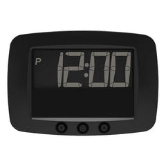 FS42 Park Deluxe reloj de estacionamiento digital, Negro