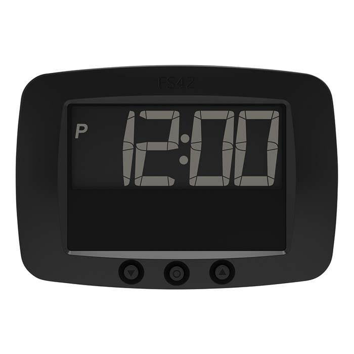FS42 Park Deluxe reloj de estacionamiento digital, Negro