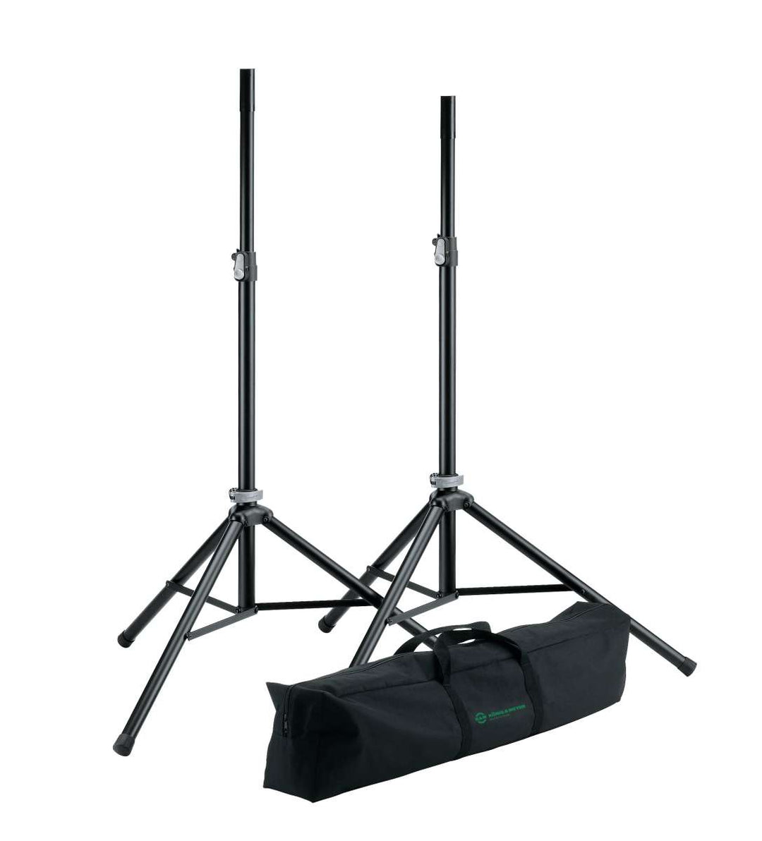 K&M - Soportes de altavoz con bolsa Paquete (40kg, 1,9m)