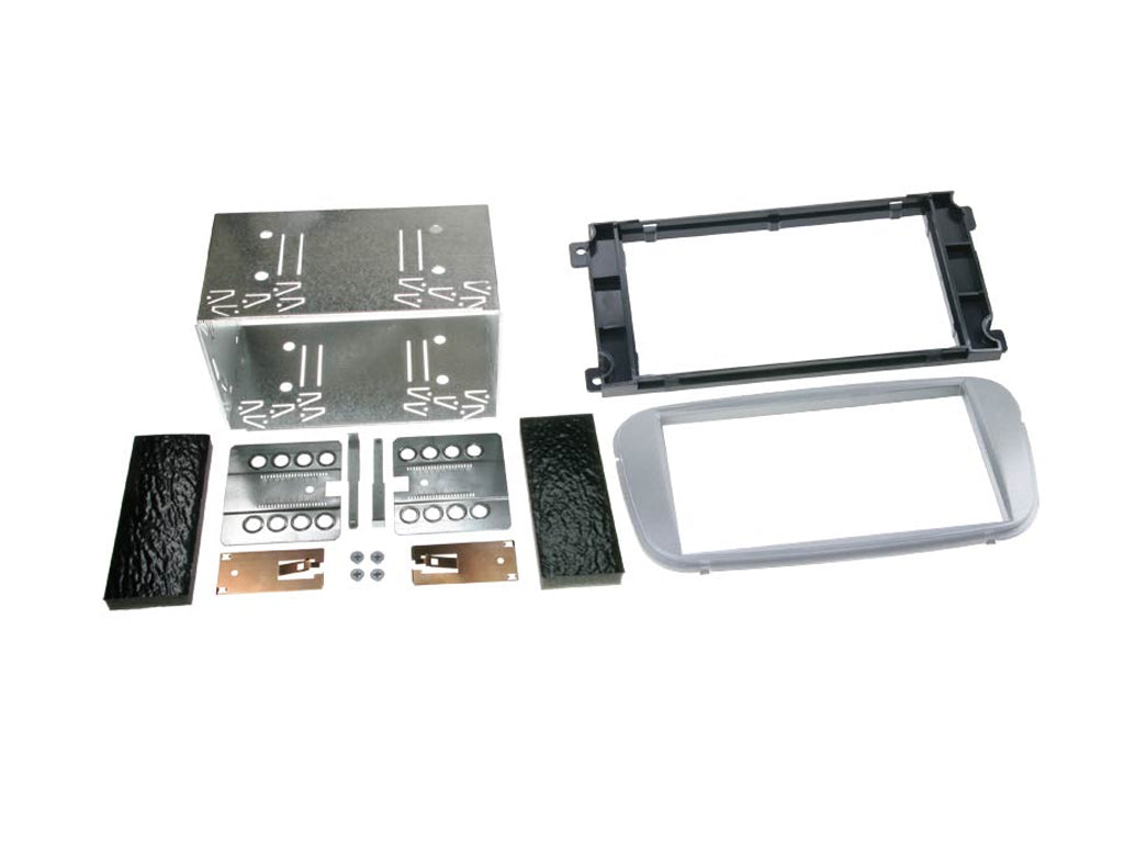 2-DIN Marco para Ford (Plata)