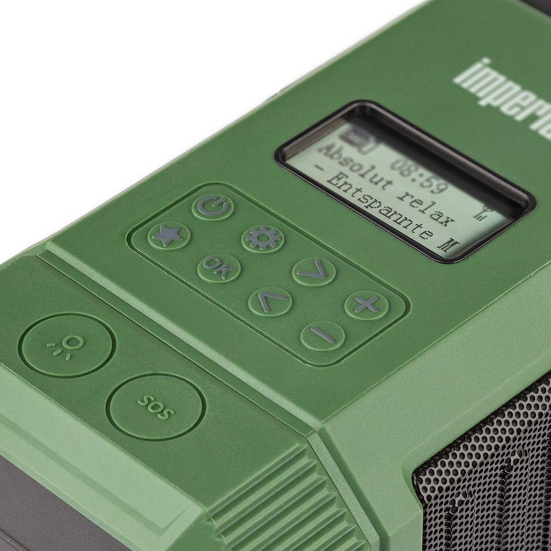 DABMAN OR 3 Radio DAB+/FM para exteriores a batería con Bluetooth