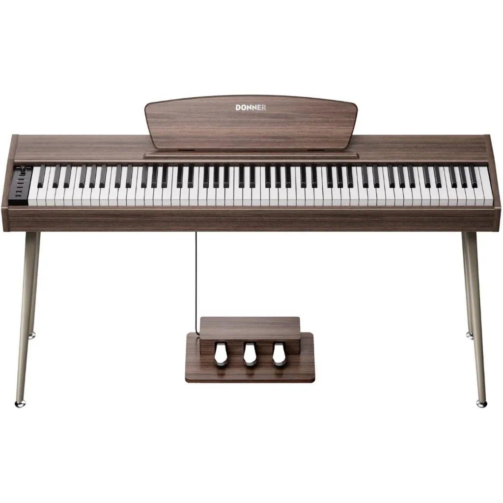 Donner DHP-100 Pro piano eléctrico de nogal