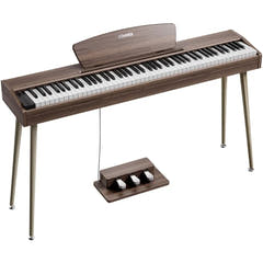 Donner DHP-100 Pro piano eléctrico de nogal