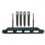 Wireless Microphone Set w. 4 Microphones