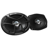 Altavoces coaxiales JVC 15x23cm de 3 vías, 400w peak
