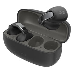 JVC Nearphones HA-NP1T Auriculares de oído abierto Negros