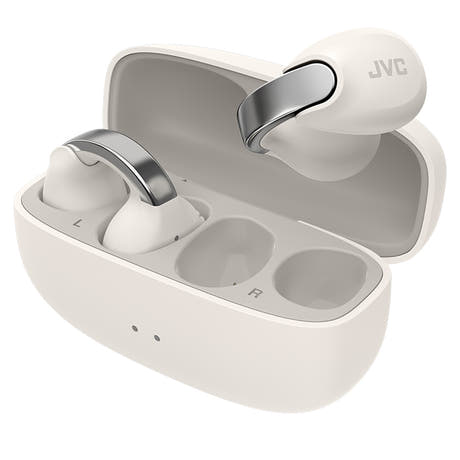 JVC Nearphones HA-NP1T Auriculares de oído abierto Blancos