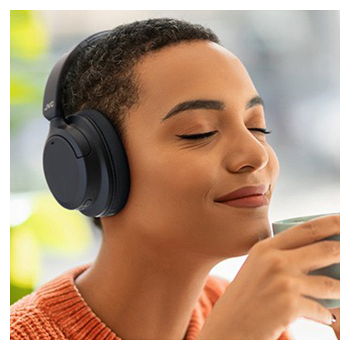JVC HA-S95N Hybrid ANC Auriculares circumaurales Negros