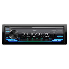 JVC KD-X482DBT Radio para coche con RDS DAB+ y Bluetooth