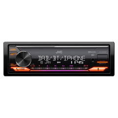 JVC KD-X482DBT Radio para coche con RDS DAB+ y Bluetooth
