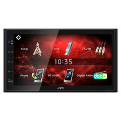 Radio para coche JVC KW-M27DBT 2-DIN con DAB+