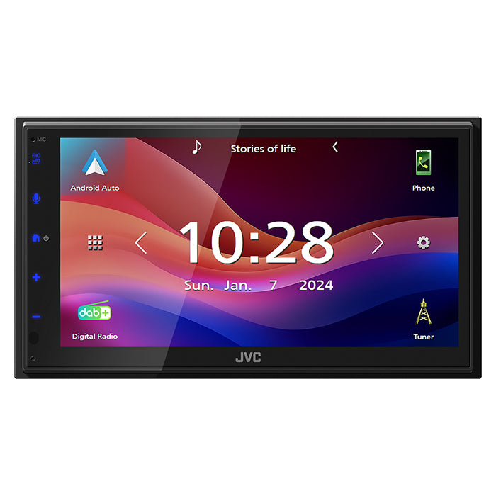 JVC KW-M695DBW Appradio Apple Carplay y Android Auto