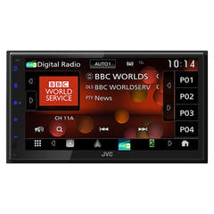 JVC KW-M695DBW Appradio Apple Carplay y Android Auto