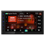 JVC KW-M695DBW Appradio Apple Carplay y Android Auto