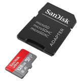 Tarjeta SD SanDisk Ultra con adaptador incluido 128GB
