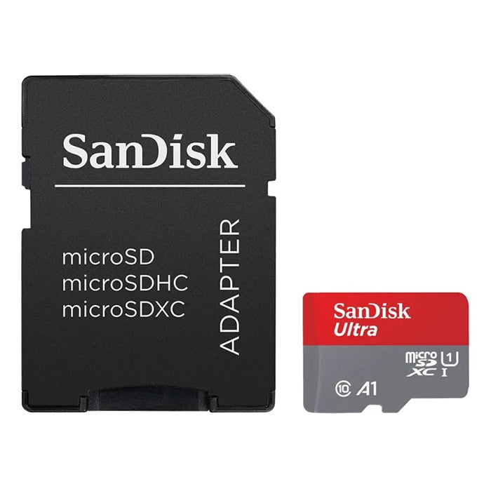 Tarjeta SD SanDisk Ultra con adaptador incluido, 256GB