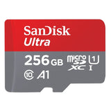 Tarjeta SD SanDisk Ultra con adaptador incluido, 256GB