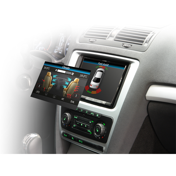 Interfaz CAN Alpine para vídeo GM (control de climatización)