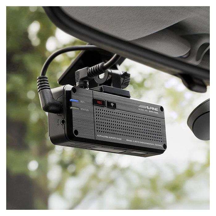 Dashcam Alpine DVR-F220 con gps