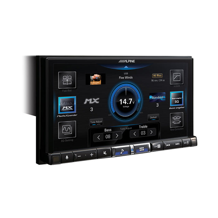Alpine ILX-705DM Apple Carplay inalámbrico 2-DIN 7"