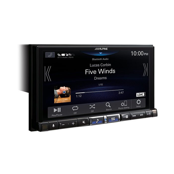 Alpine ILX-705DM Apple Carplay inalámbrico 2-DIN 7"