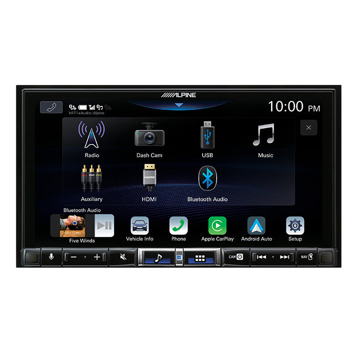 Alpine ILX-705D Apple Carplay inalámbrico 2-din 7"