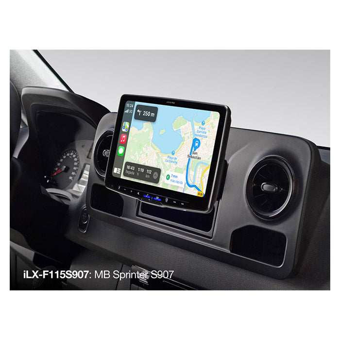 Alpine ILX-F115S907 bundle para Halo11 para Sprinter S907