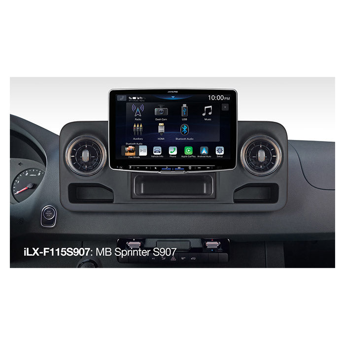 Alpine ILX-F115S907 bundle para Halo11 para Sprinter S907