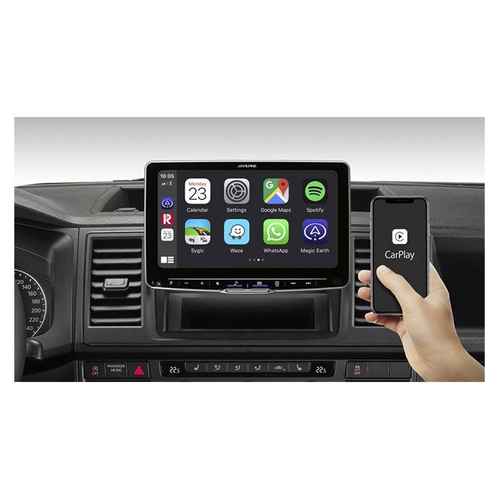 Alpine HALO9 ILX-F905D V2 - Carplay Inalámbrico, Android, Bluetooth