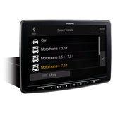 Alpine INE-F904DC Halo9 con navegación y mapas para camión