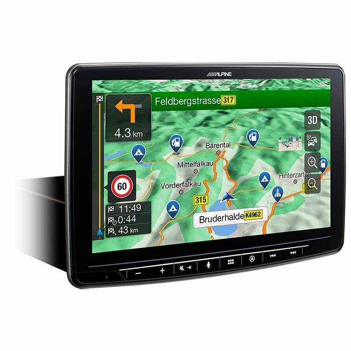 Alpine HALO9 INE-F904D Apple Carplay, Navegación, Android y Bluetooth