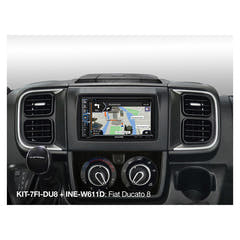 Alpine KIT-7FI-DU8 Kit 7" Fiat Ducato modelo 8 2022-