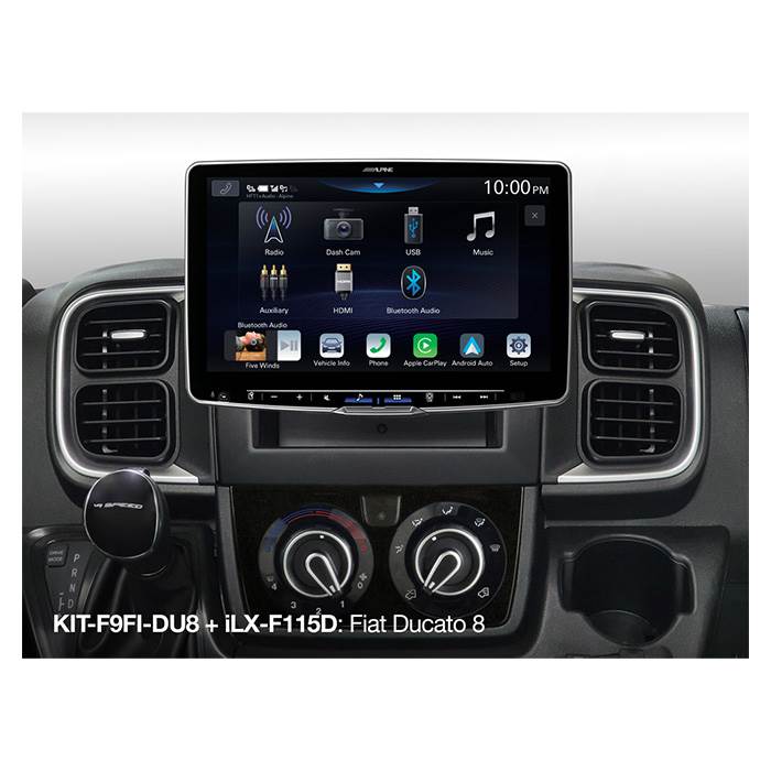 Alpine Kit de Montaje para Fiat Ducato 2022-