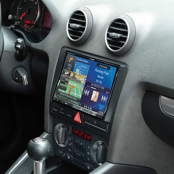 Kit 2-DIN 8" para Audi A3 sin display