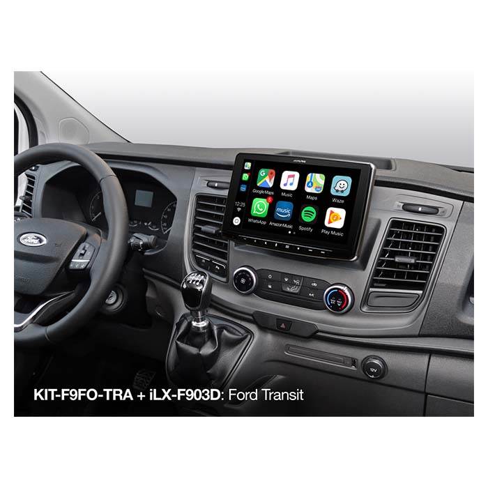 Alpine Kit de montaje para Ford Transit 2018