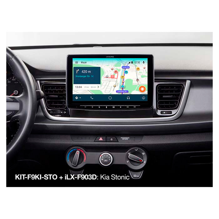 Kit de montaje Alpine 9" Kia stonic 2017->