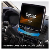 Kit Alpine para Halo 9 y 11 para Fiat Ducato 8