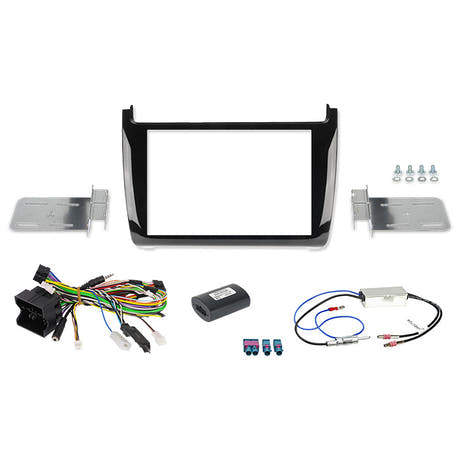 Kit 2-DIN 8" para VW Polo 5/GTI 2014->