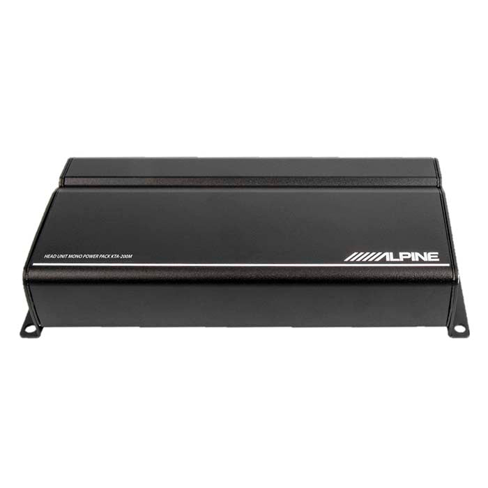 Amplificador mono adicional Alpine KTA-200 para ilx-w650bt