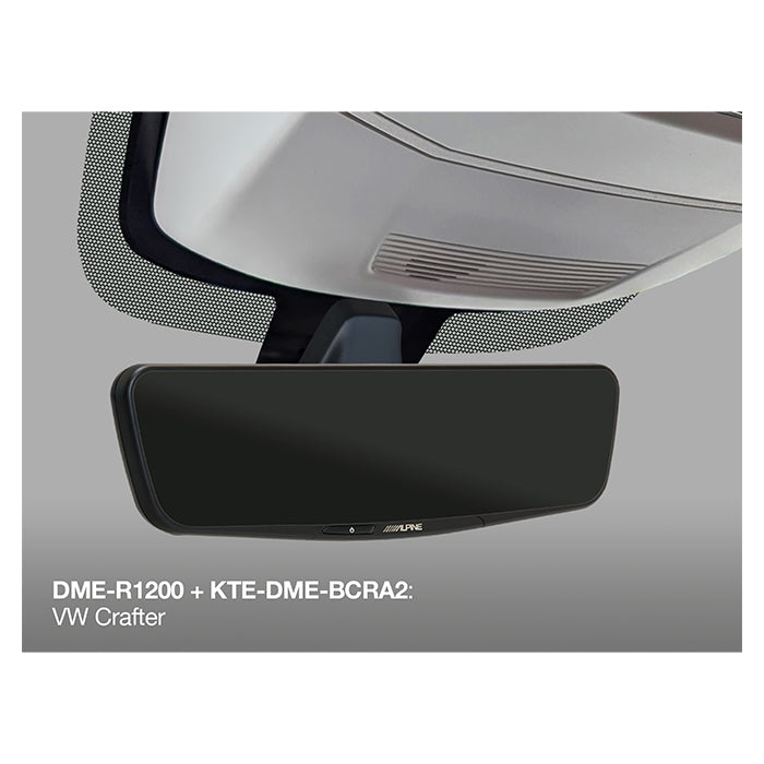 Alpine DME-R1200 kit de instalación Crafter,TGE y VW T6.T6.1